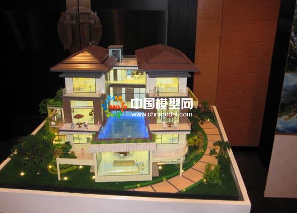 別墅模型風格各異，你能說出幾種