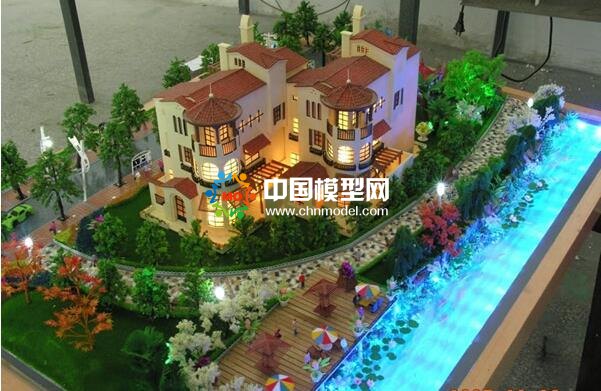 別墅模型風格各異，你能說出幾種