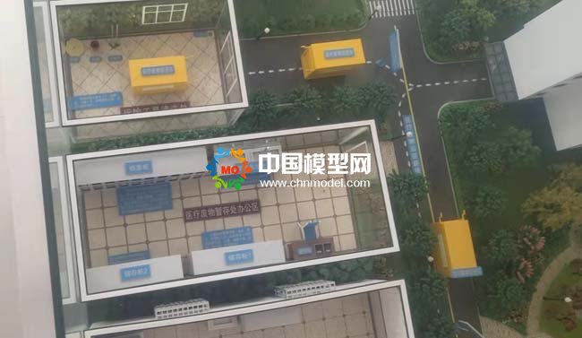 醫(yī)療廢物管理處置流程沙盤(pán)模型