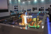 華能電廠沙盤模型，火電廠模型，發(fā)電廠沙盤