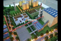 工業(yè)展示沙盤模型，企業(yè)展廳沙盤模型